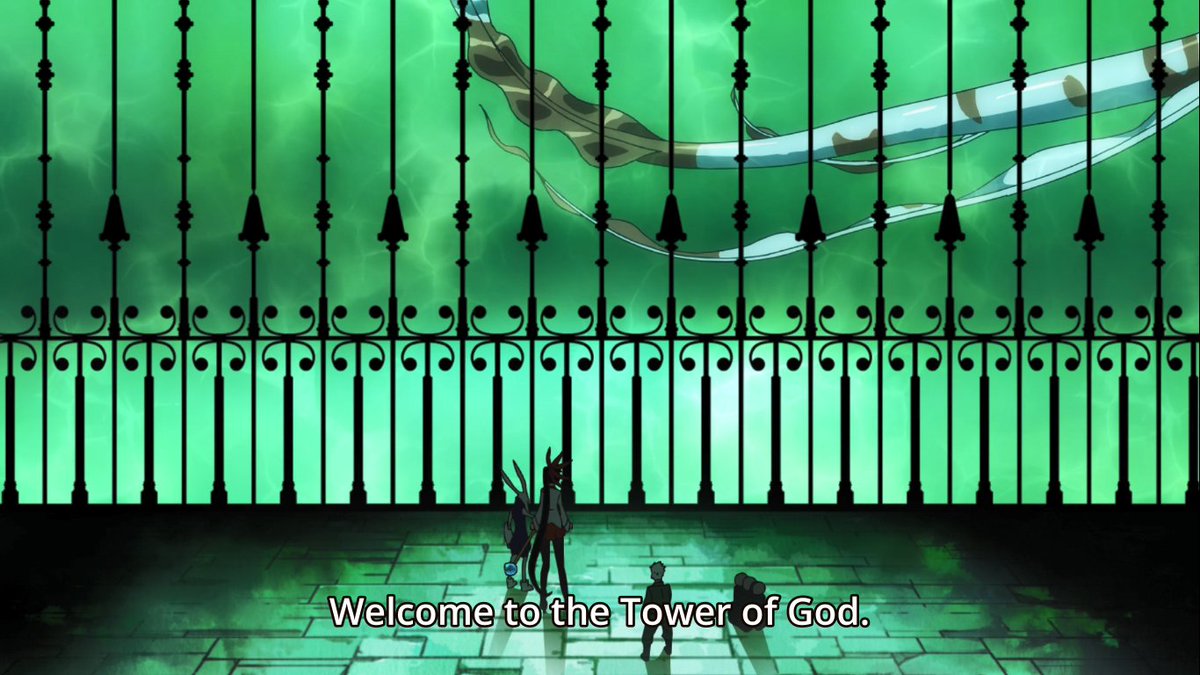 "Welcome to the Tower of God" makes it seem like this is supposed to be the hook as well as sample for what to expect, and considering the confusing incompetence and immaturity of the writing style it doesn't make me feel any good about watching it going forward.