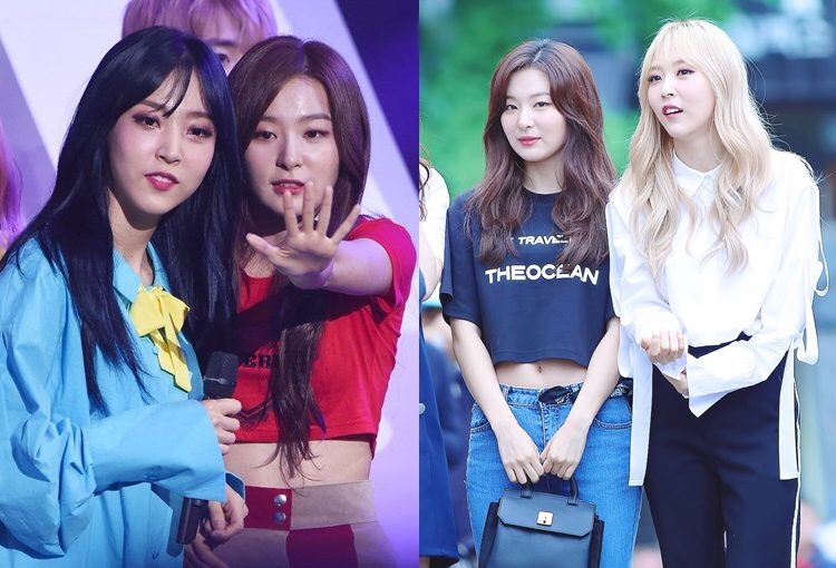 Bonus: Red Velvet, perhaps the only ones who are just as smol as Mamamoo