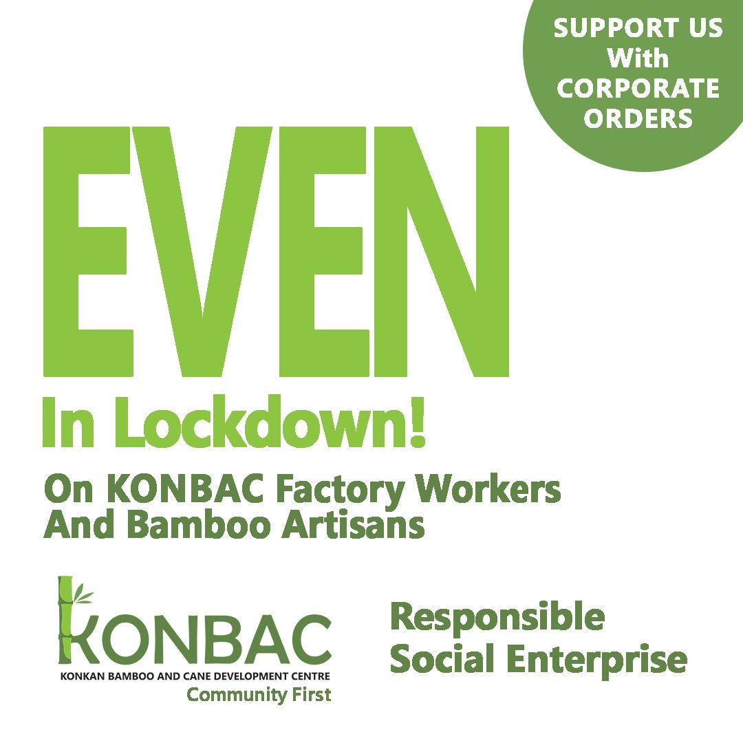KonbacB's tweet photo. In such times, businesses can be responsible. All bamboo artisans at @KonbacB will receive full pay during #lockdown even though our furniture +gift articles factory is shut due to #coronavirus #responsiblebusiness
Support us by giving us corporate orders! https://t.co/LHjXkWGGrA https://t.co/uPm2e61tE9
