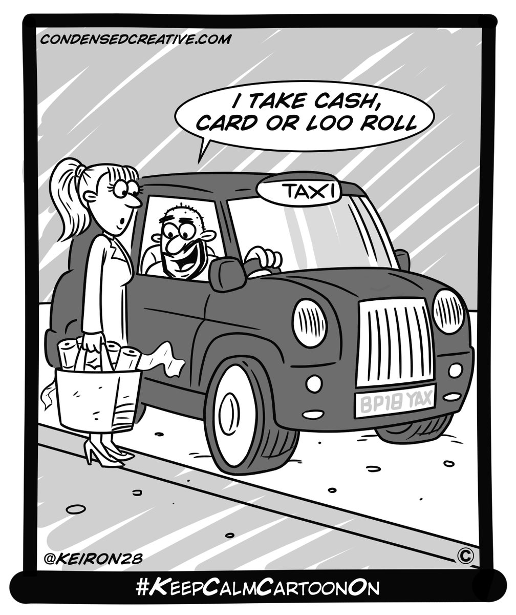 2020 - the year that heralded loo roll bartering...

Cartoon#4 in our #KeepCalmCartoonOn campaign to help keep the nation smiling.

#coronavirus #keepsafe #cartoons