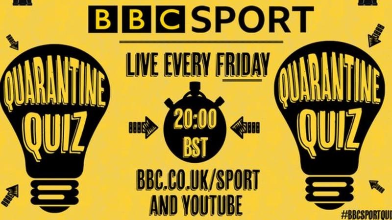 Fancy yourself as a sporting trivia expert? Well, now's your chance to prove it.Here's how you can get involved in our first Quarantine Quiz: https://bbc.in/2R8HFCb 