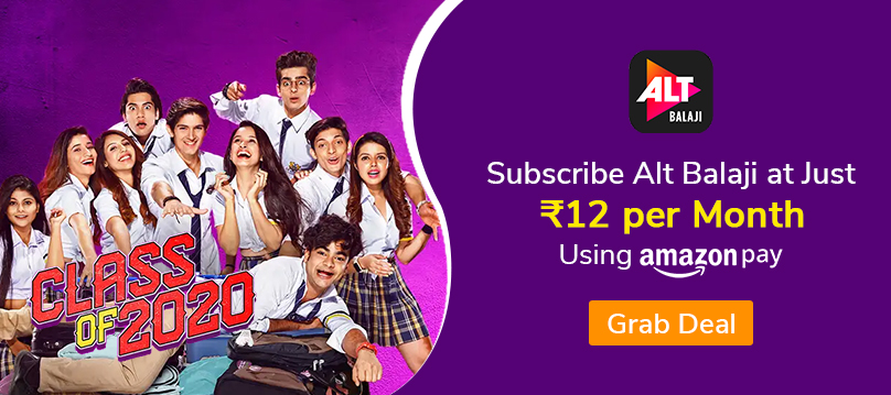 GoPaisaCom's tweet photo. Access blockbuster movies and popular shows @ just Rs 12/month by subscribing to ALT Balaji 3 months premim membership using Amazon Pay. Plus Rs 40 GP Cashback.
Subscribe NOW! - https://t.co/5aPaNgqu8H
#AltBalajiSubscription #AltBalajiOffer #GPCashback #GPoffers https://t.co/PebsiXbarc