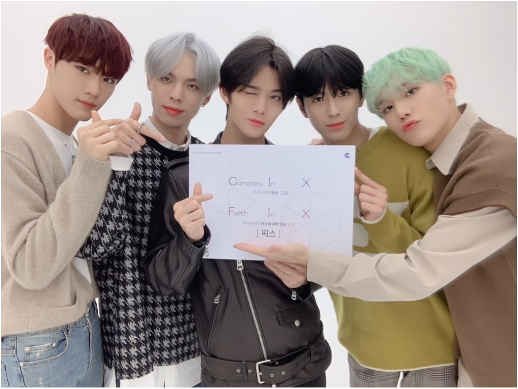  #CIX's fandom name is FIX (Faith In X) ㅡ announced last October 30, 2019 during their 100th day since debut.