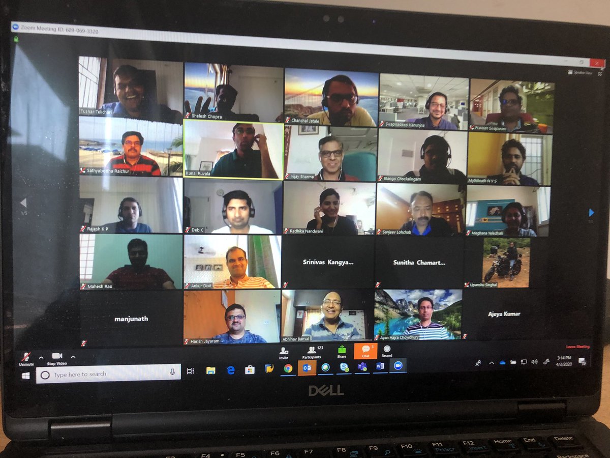 Shelesh_1's tweet photo. Learning N sharing continues with such inspiring passion. @tushartelichari N #jaychandran shared details on customer workshops and partner sessions. Kudos to our teams who go any miles to delight our customers #DPDHUDDLE @KunalRuvala @BethPhalen @thesachinpb https://t.co/8FFdc9H5zO