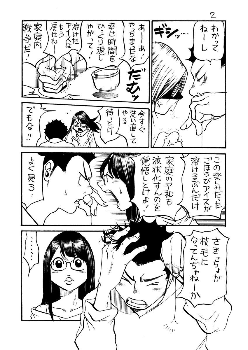 別れそうでおそらく別れない夫婦3

#のんた丸 