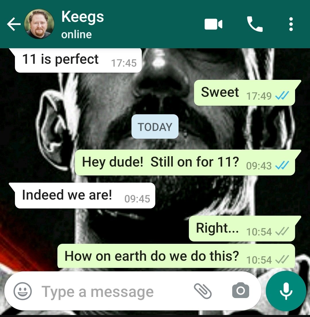 A sneak peek behind the scenes.
This is how the magic happens, folks...

P