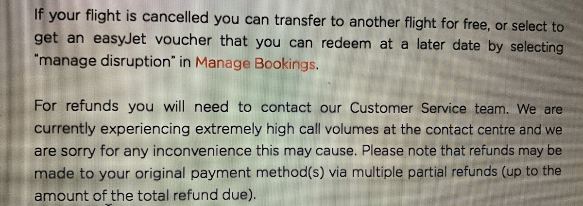 bethah96's tweet photo. @easyJet how am I supposed to get my money back if I can’t even get in touch with customer service teams?! I DO NOT WANT A VOUCHER TO COMPENSATE, I want MY money back!!!😡😡 https://t.co/Mg3dlZdTZi