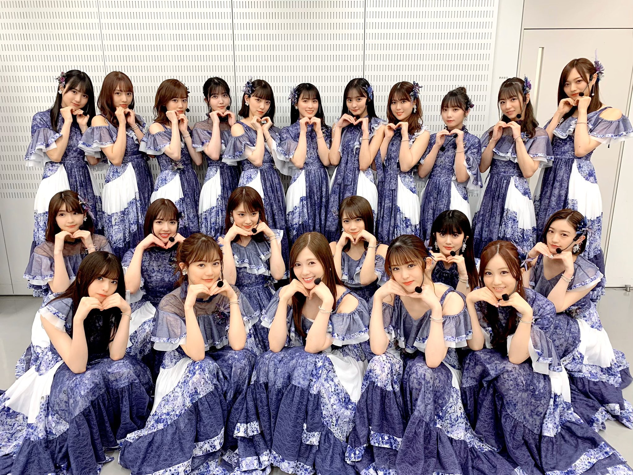 Les Nogizaka46 (乃 木 坂 46) étaient les invitées de l'émission musicale ...