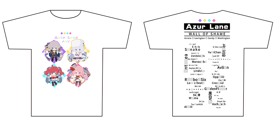 アズールレーン[@AzurLane_EN]にて、
グッズイラストを担当させて頂きました。
Tシャツとゴミ箱の商品になります。
よろしくお願いいたします。#Yostar #AzurLane 