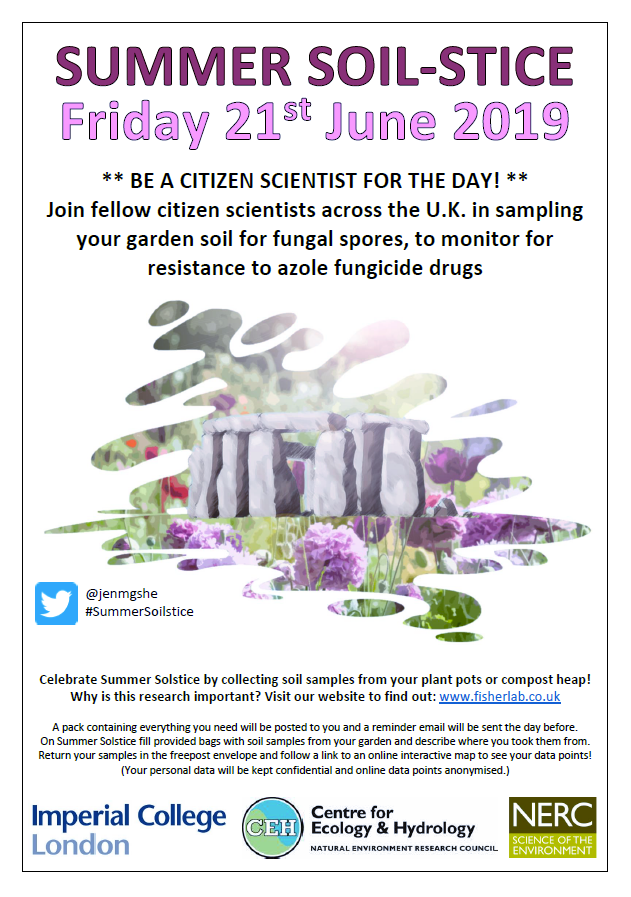 To study this, I asked volunteers in the UK to collect air & soil samples on  #solstice &  #equinox dates from June 2018 to June 2019:  #ScienceSolstice,  #AutumnAirquinox,  #WinterScienceSolstice,  #SpringAirquinox &  #SummerSoilstice.  #citizenscience [5/12]