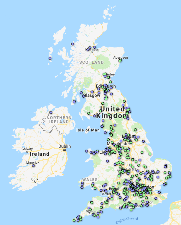 The project was hugely successful with 688 citizen scientists collecting 1,293 air samples & 509 soil samples, from which I cultured 7,540  #Aspergillus fumigatus colonies! People took part from 47 of 48 English counties (just missed Rutland!), Wales, Scotland & N. Ireland. [6/12]
