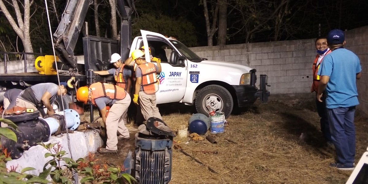JAPAYOficial's tweet photo. ¡Aviso!
Hoy a las 4 am. concluyeron los trabajos de  mantenimiento al sistema de San José Tecoh, el servicio de #agua se está normalizando en la zona.

Trabajamos las 24 horas los 365 días del año.
#AccionesQueTransforman https://t.co/1tjmxLXt6E