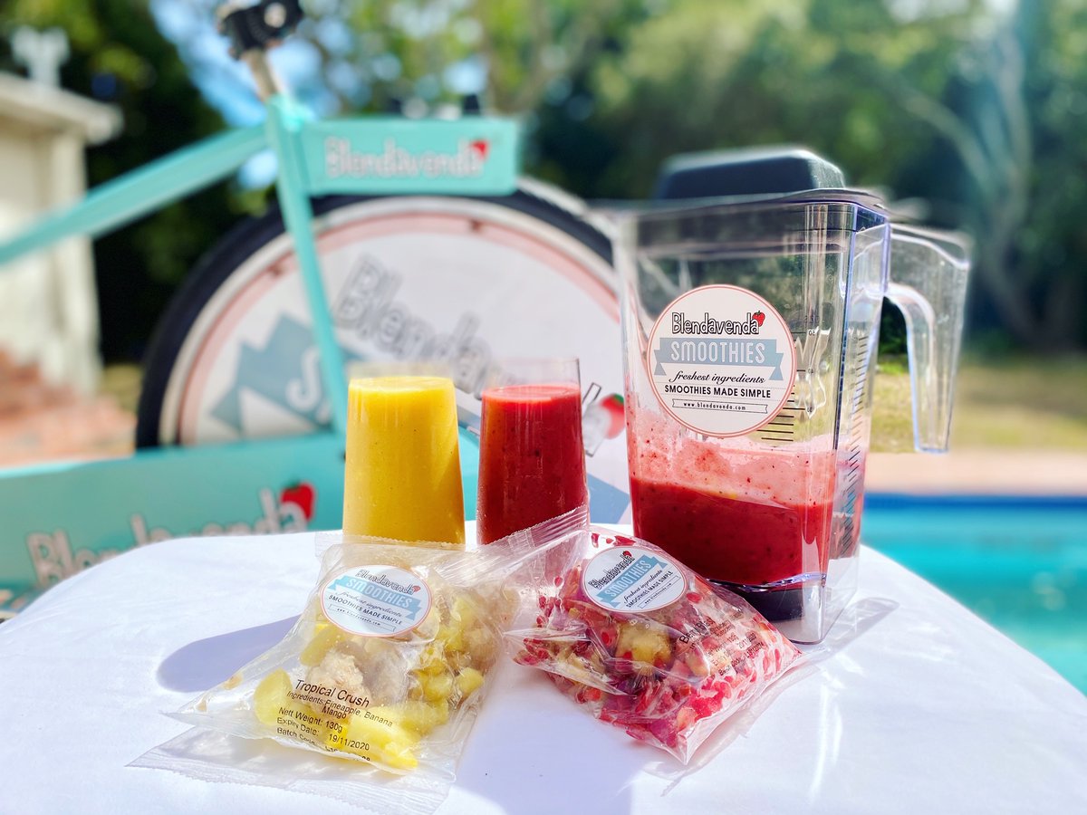 #HealthyEating has never been so important! Our frozen fruit #smoothiepacks are available at 10% discount (min order 10) or 15% off a box of 35.&amp; #freedelivery during #LockdownSA (#CapeTown only). Order online here: bit.ly/39ALHtH #immunesupport  #VitaminC #smoothies 🍓