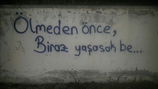 frterdgnn's tweet photo. Ya yemin ediyorum bir duvar yazısı bu kadar mı anlamlı olur ya #deprem https://t.co/dUKiOVTObR