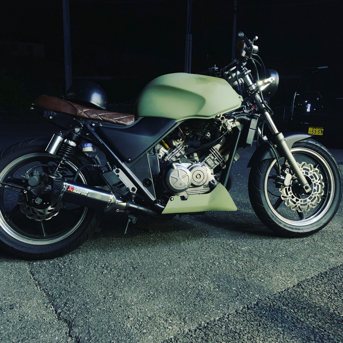 ホンダ　ゼルビス　カフェカスタム このバイク欲しい方居ます？ #xelvis #ゼルビス #bratstyle #caferacer