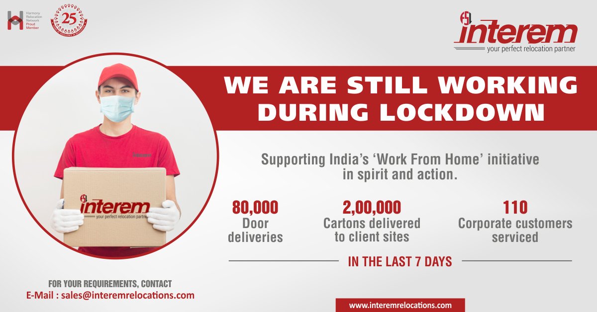 interemrelo's tweet image. Yes, we are open!

#INTEREM is available through the #lockdown period, to support your #business continuity initiatives.

#Supporting #WorkFromHome #CoronaVirus #CoronaVirusPandemic #COVID19 #CoronaPandemic #Covid_19india #COVIDー19 #SocialDistancing #StaySafe #StaySafeatHome