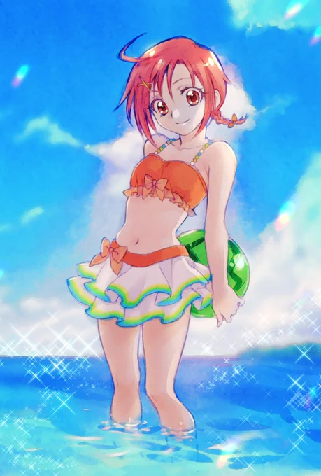 時間外参加
キュアぱず オレンジリボンセパレート あかねちゃん
 #プリキュア版深夜の真剣お絵描き60分一本勝負 