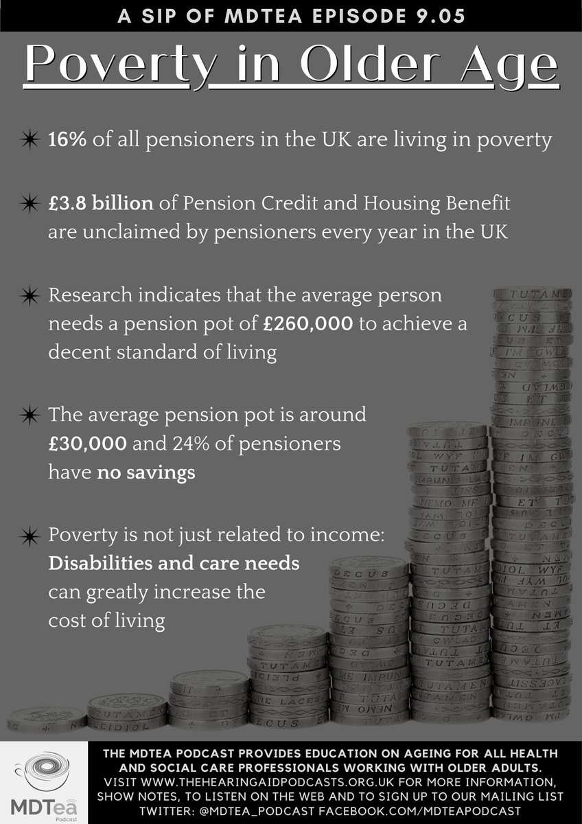 Mdtea Podcast Our Latest Episode About Poverty In Older People Is Available To Listen To Here T Co Bruu9tyjmh