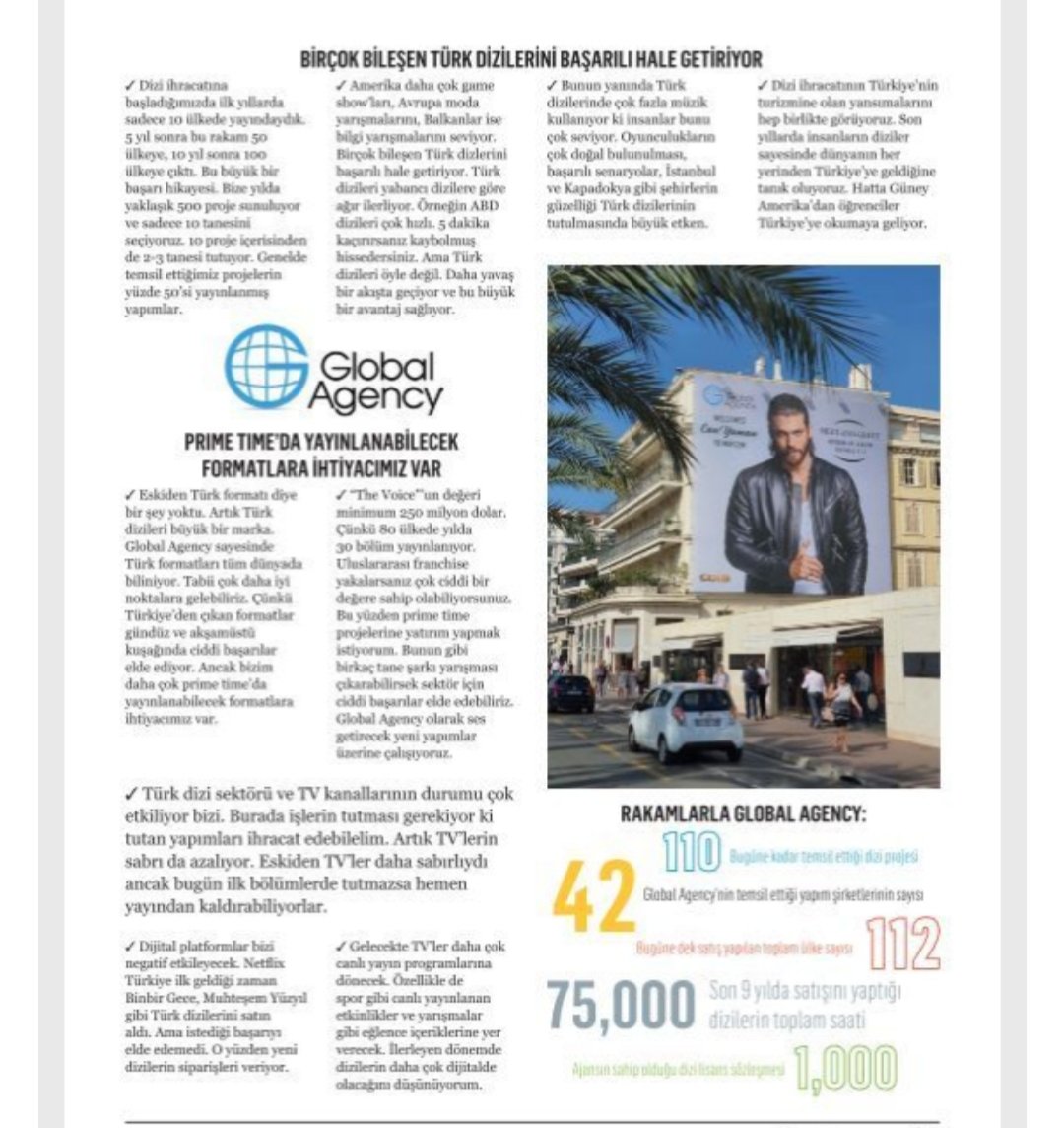 Nice memories from the last #MIPCOM in new interview of #GlobalAgency founder #IzzetPinto! 
Keep positive mood during difficult time at home with #TurkishSeries such as #Daydreamer (#ErkenciKus) and @canyaman1989 😎
#MiddleEast #Africa #Israel