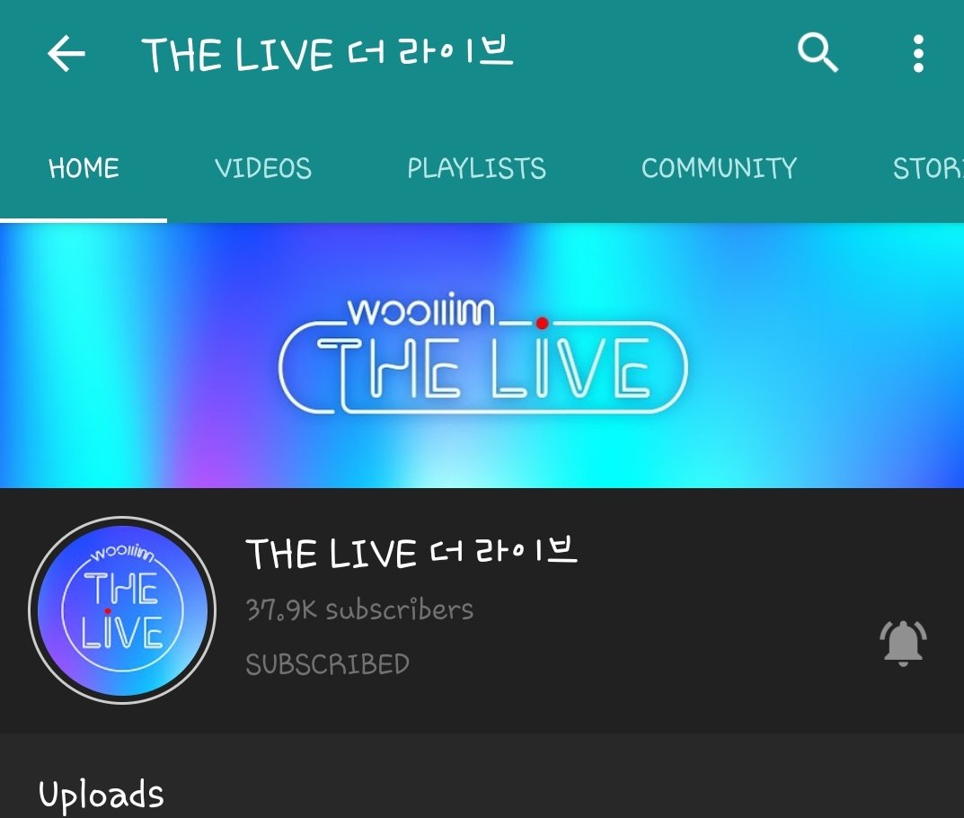 7. Watch 'The Live' of the members
