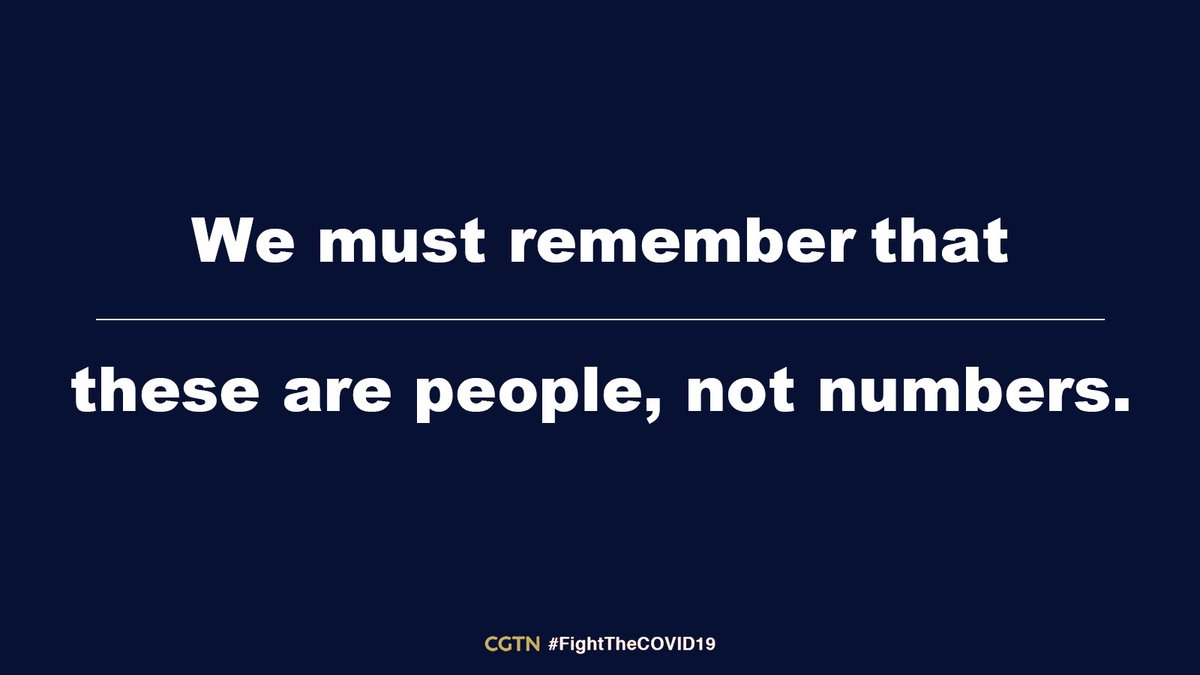 CGTNOfficial's tweet photo. China will hold a national mourning for #COVID19 victims on April 4.

At 10 a.m. Saturday, national flags will fly at half-mast, Chinese people nationwide will observe three minutes of silence, while air raid sirens and horns of automobiles, trains and ships will wail in grief. https://t.co/TdS2I53Rfq