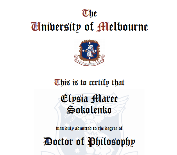 Dr Elysia Sokolenko tweet media