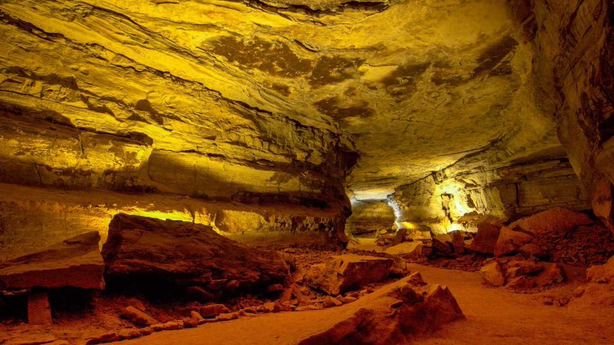 Kentucky’s Mammoth Cave system is another notable sacred site. It was once used as a burial ground and is now known as a hot spot for alien sightings. Some say it’s an entrance to the underworld.