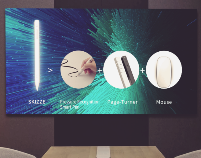 layman_yang's tweet photo. The SKIZZE more than a Pressure smart pen+PPT supporter+Spot light+Air mouse https://t.co/ITKJskRql1