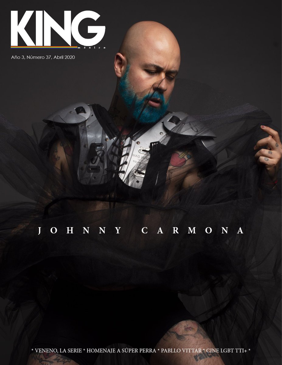 johnnycarmona's tweet photo. Celebrar mi cumple 40 en portada de @RevistaKingMx 
Gracias a la vida, al universo y todxs lxs que llenan mis días! 
Gracias @ulixou por la entrevista y la portada 
Foto: Ivan Camacho https://t.co/W5nuPb9lmy