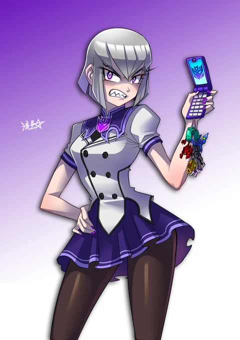 #transformersprime #TFP High school Megatron 
