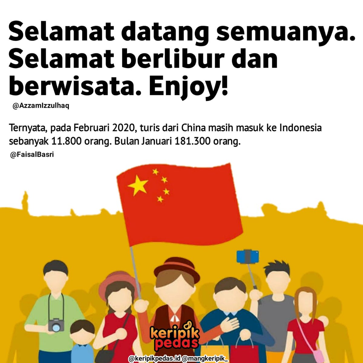 Gile bener...
Kita rakyat disuruh #AsyiknyaDirumahAja #KarantinaWilayah , eh mereka pembawa wabah malah liburan dirumah kita...