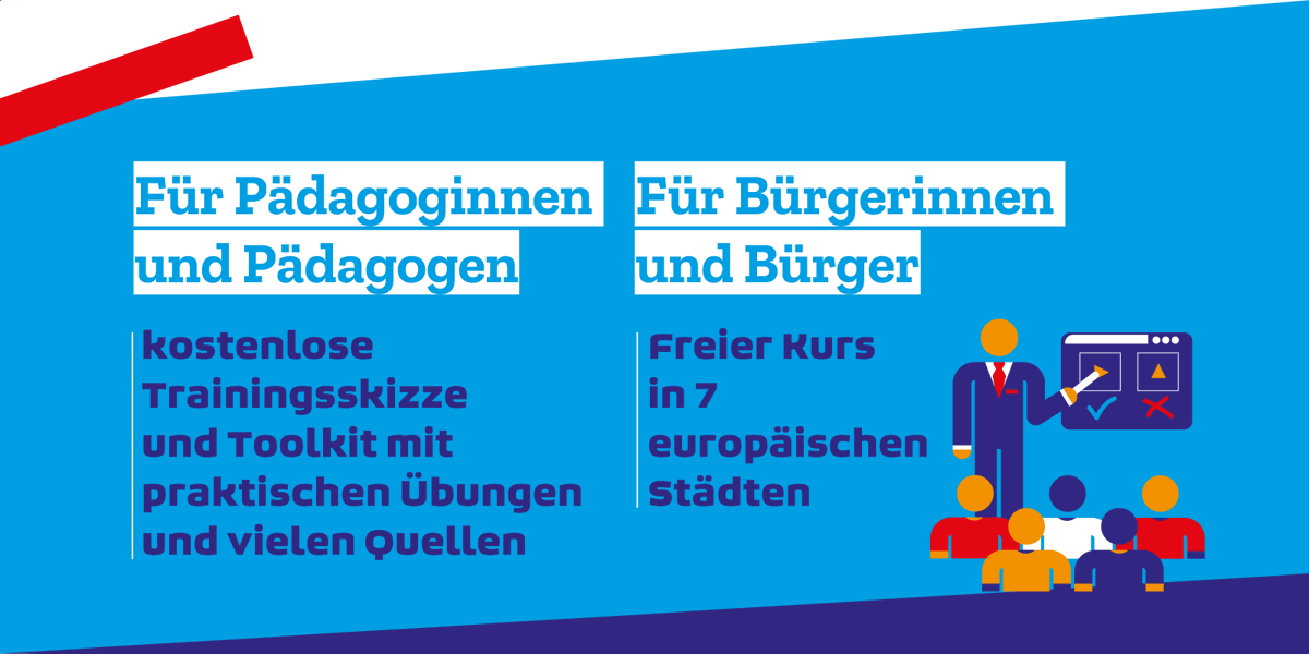 digitalechancen's tweet photo. Und wisst ihr, was Beste ist? Das #GetYourFactsStraight Training ist für ALLE da! 🥳#digitalinclusion #medialiteracy #EUMediaLiteracyWeek @AllDigitalEU https://t.co/HTDSB2irvZ