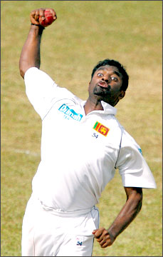 The Sri Lankan legend, Muttiah Muralitharan. (I'm sure you've tried those face expressions also ).