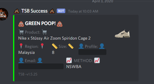 eng_hailey's tweet image. What a lucky day。 S/O to the only nike bot @The_Shit_Bot 
Provider: @SlashProxies , @WorksSubnet 
keep it up! 🔥