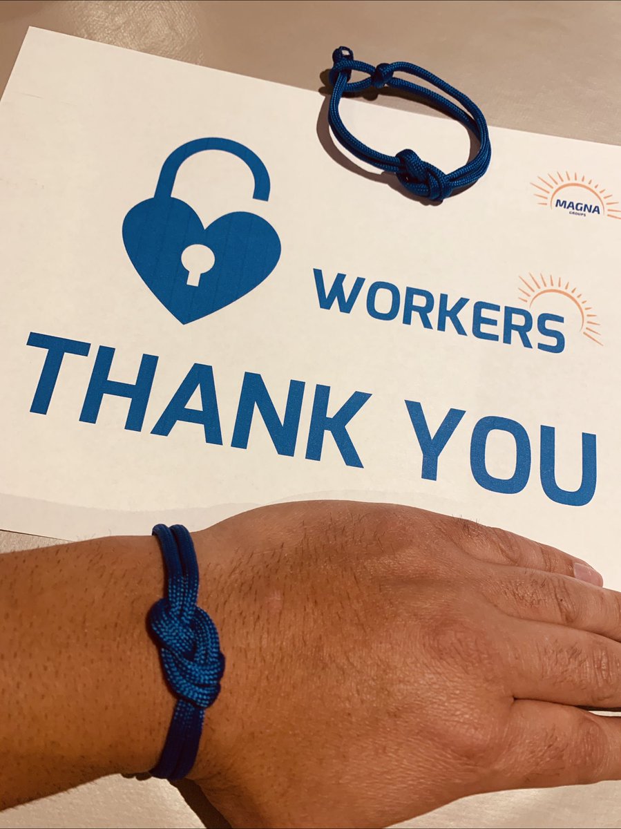 PascalSuntah's tweet photo. Our #keyworkers are making a difference show your support by making a Infinity Bracelet &amp; wearing it with pride! See here how to make yours and #WearToShowYouCare. Please Retweet &amp; Share your pics.  https://t.co/8OGAxyHdFm

  #greaterfutures #nhs #stayhome #clapforourcarers https://t.co/9wPIYQVYUo