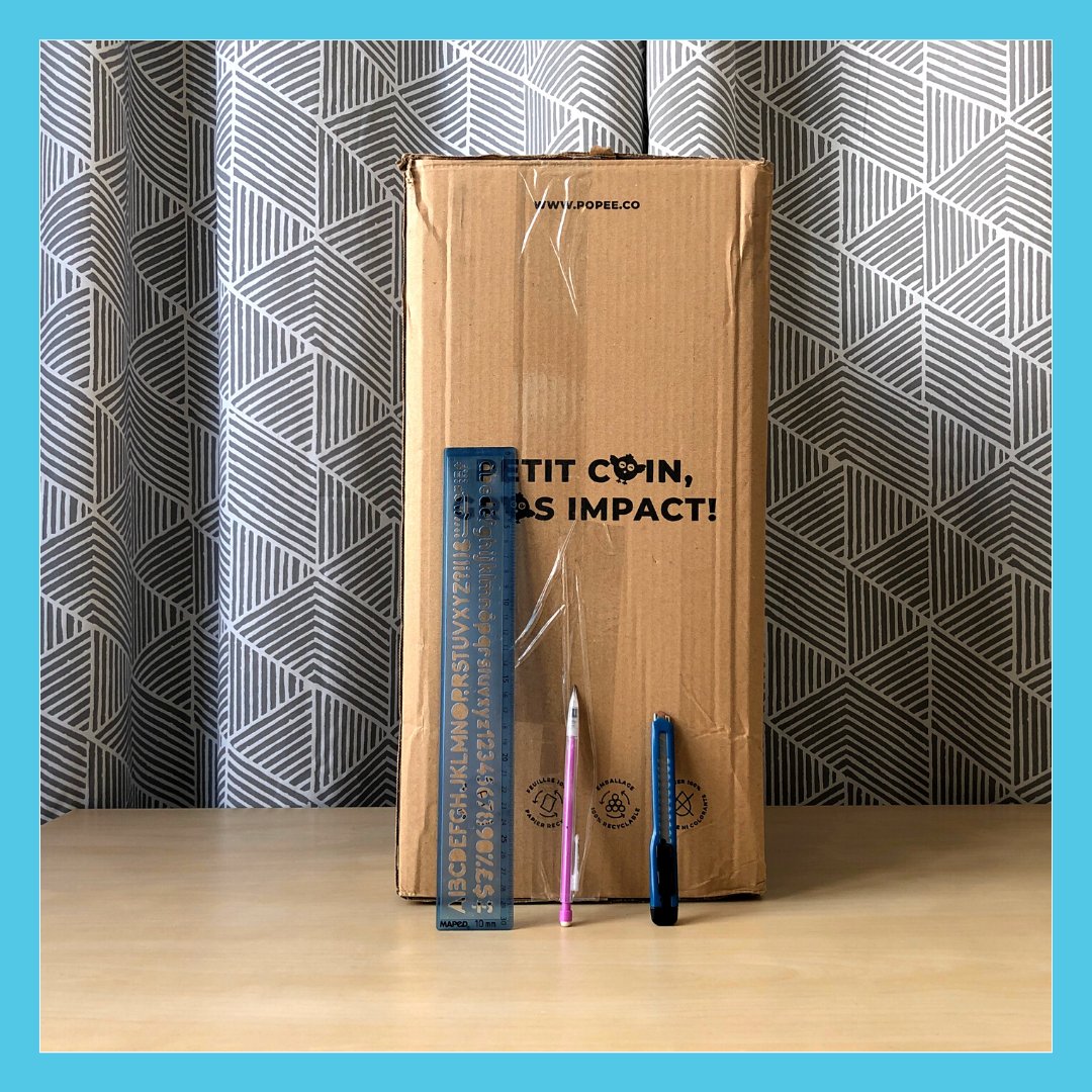 Popeeimpact's tweet photo. Surprise ! Nouvel article sur le blog Popee 🎉
2 idées de DIY pour réutiliser son carton Popee 📦
➡️ https://t.co/8d08C5YzR1
#diycarton #diy #popeepq #popeediy #activitesmanuelles https://t.co/eF3wcg194N
