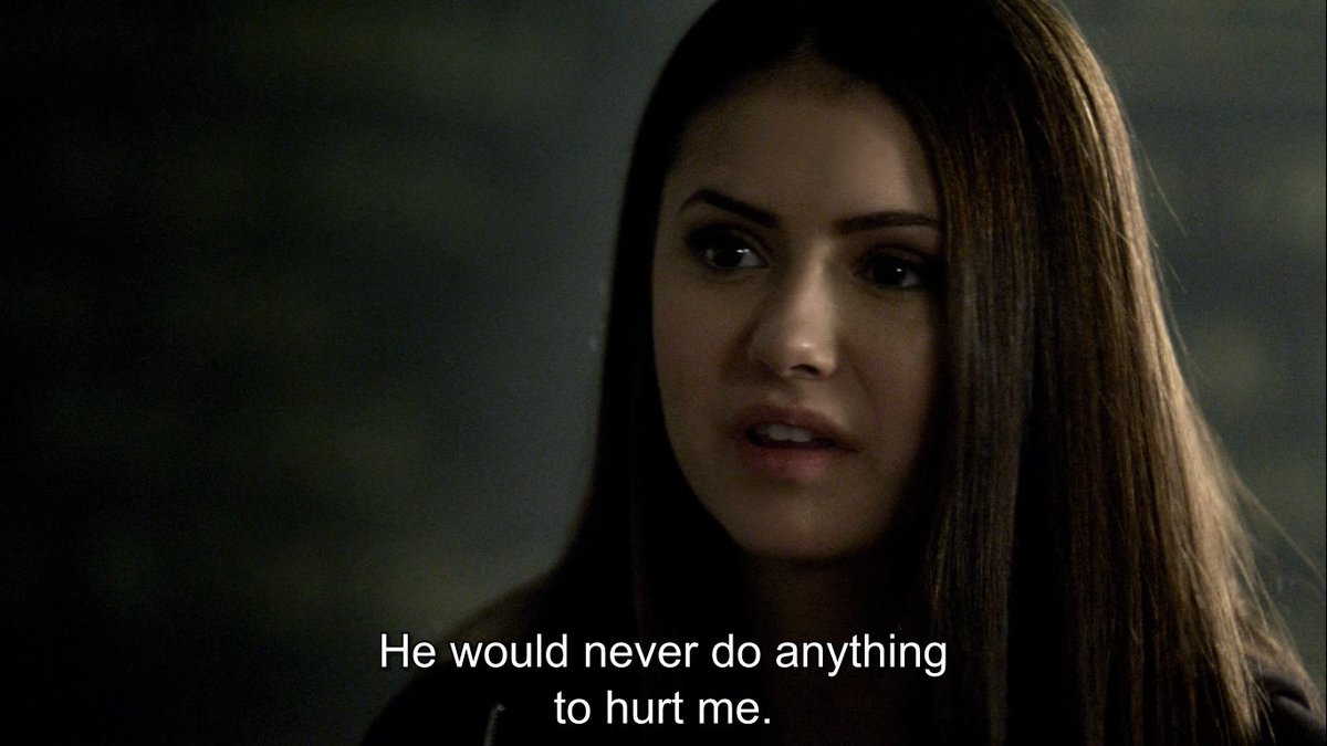 Elena is so fucking stupid. :) I mean, yeah, okay, she doesn't know that Stefan is a reaper. She didn't live through it the way Damon & Lexi did. But he's still craving blood & it's hard for him to control it, come on. And since YOU don't want to turn, you should be careful.