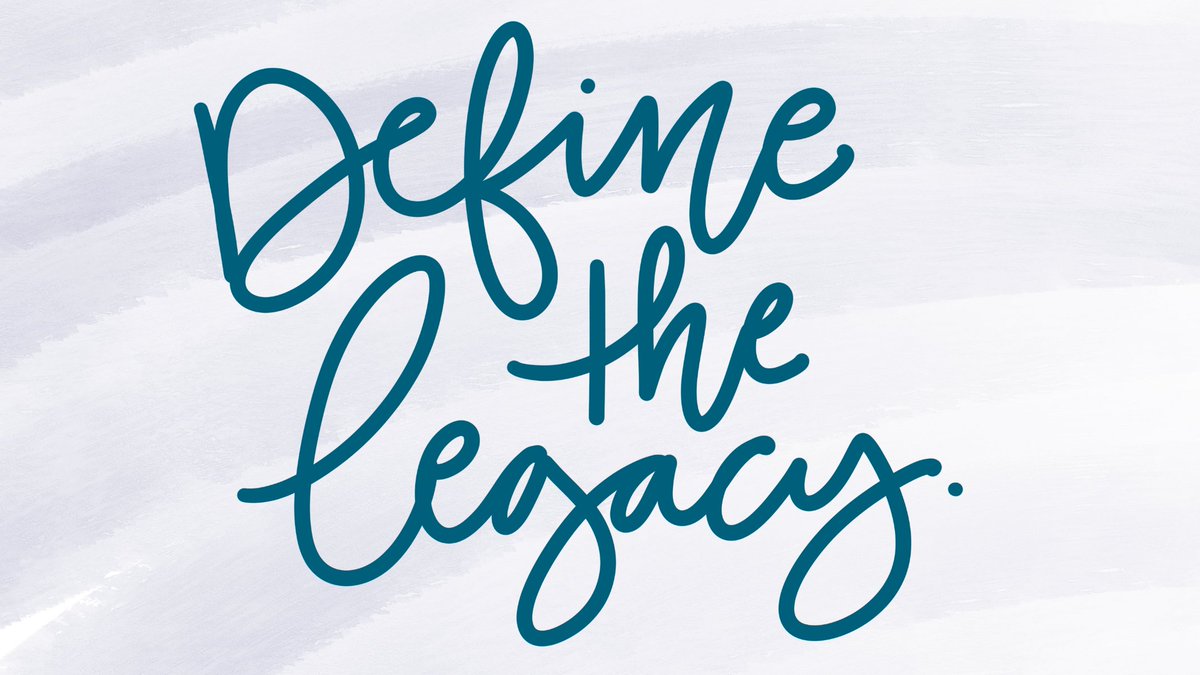 I've been scribbling this for days: Define the legacy.For weeks now, educators & leaders have been brainstorming, implementing, & revising plans to support students remotely. It has been messy & hard. There have been moments of precious connections, plenty of stumbles, 1/7