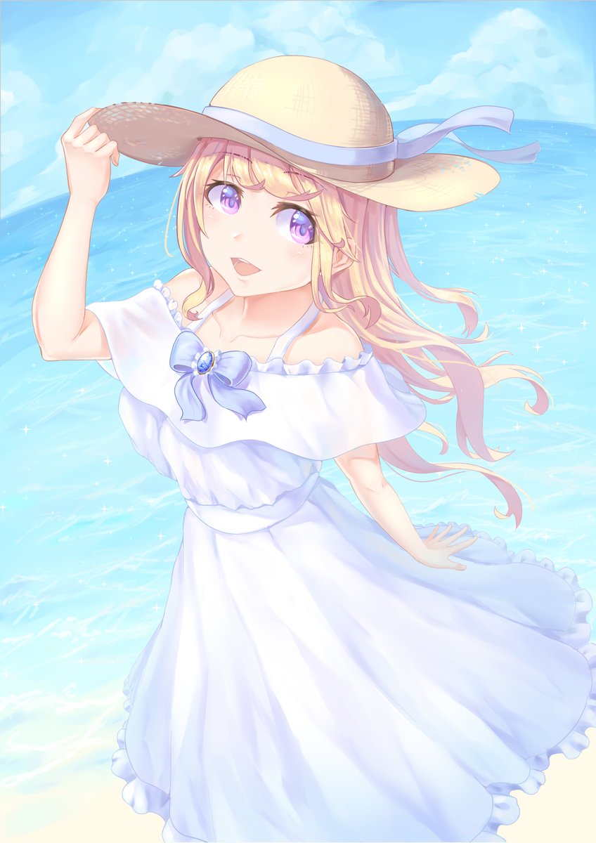 夢彩夜 お仕事募集中 Commissions Open Twitterren 夏彼女 T Co 3rqgtyxcpw 夏 ドレス イラスト 女の子 青空 海 デジタルイラスト Summer Dress Sea Sky Illustration Digitalillustration Digitalart T Co Fra5uqsbfl