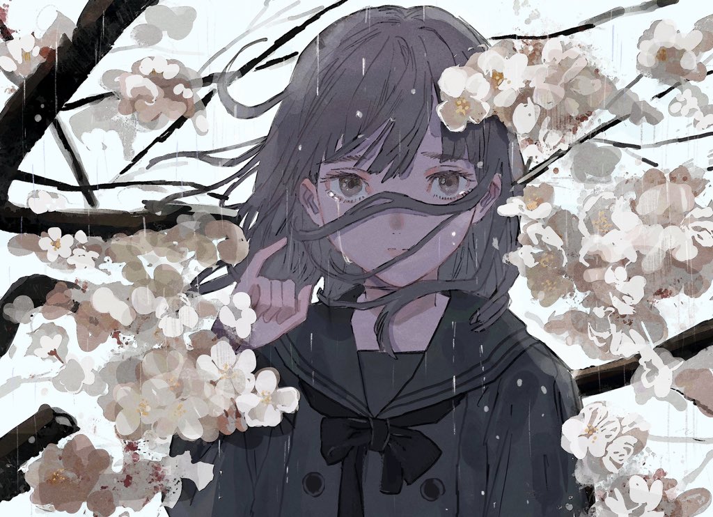 春の絵 淵 ぶち のイラスト