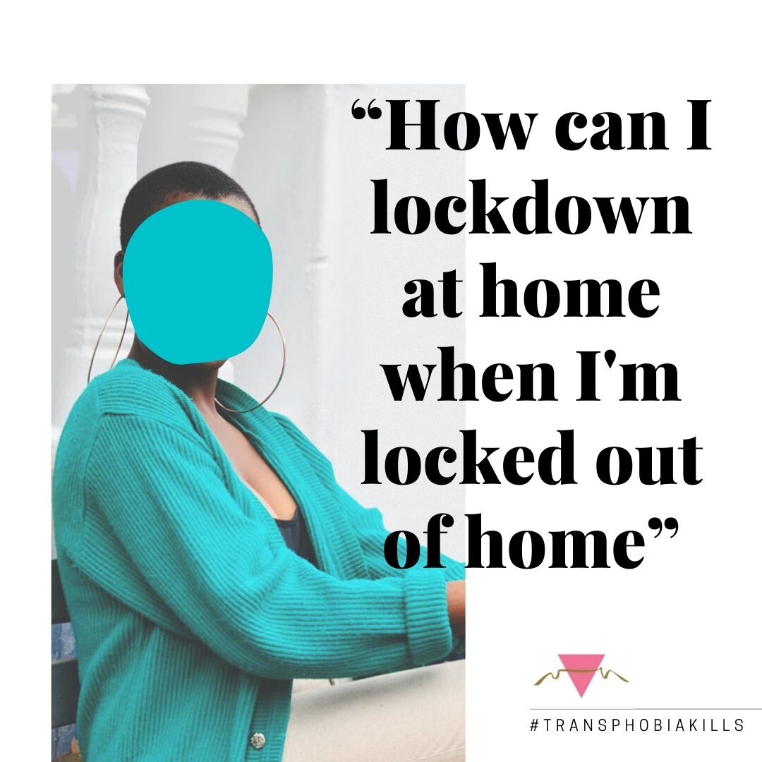 If you think lockdowns are safe, think again. It can be dangerous if you have to rely on family for food &amp; shelter /support networks that are homo-, intersex- and transphobic.

If you feel unsafe, contact 066 076 8845/021 422 0255
#LockdownSA #COVID19
#HomeIsWhereTheHateIs