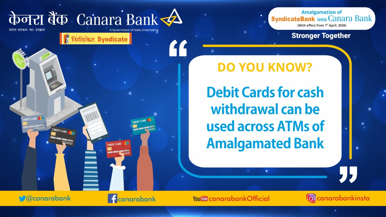 Syndicate Bank Atm Card