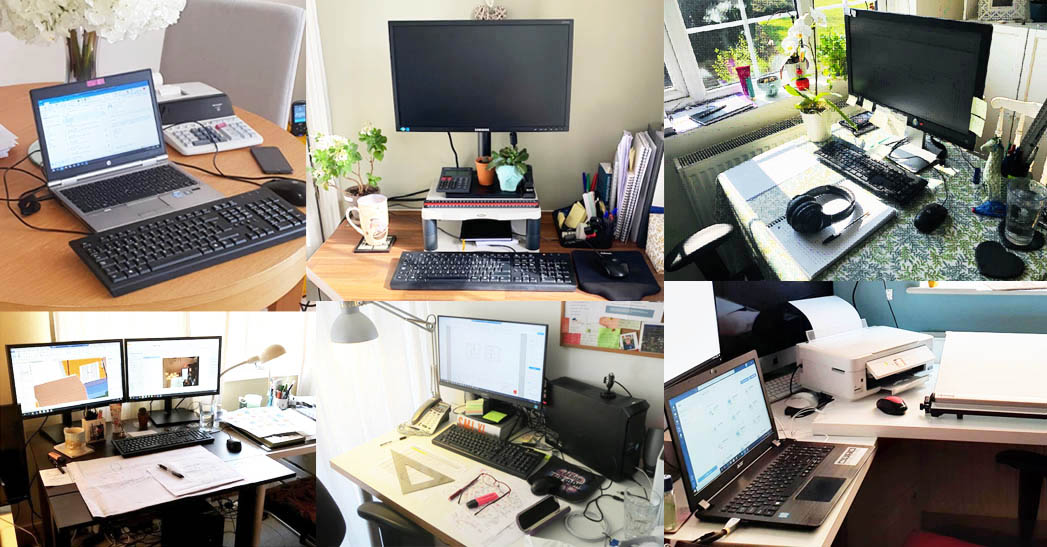 thrivearchitect's tweet photo. The #ThriveTeam are working in their home offices, still meeting our deadlines! #workingfromhome #HomeOffice https://t.co/4K5CC9WqCx