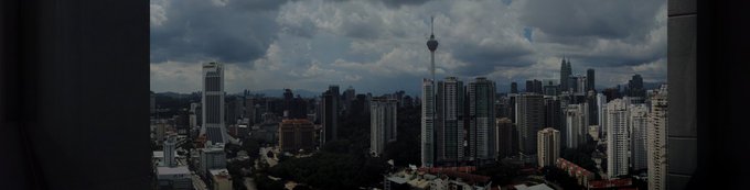 3 pic. #COVID2019 Despite the difficult things, #KualaLumpur's capital, light, remains beautiful.  From