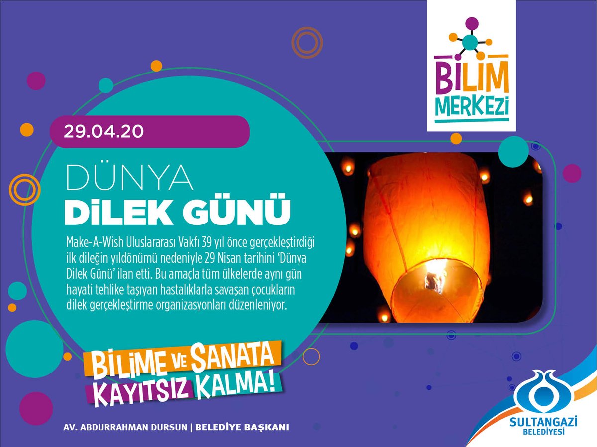 #29Nisan #DünyaDilekGünü

Hayatın tüm güzellikleri sizlerle olsun. 😊