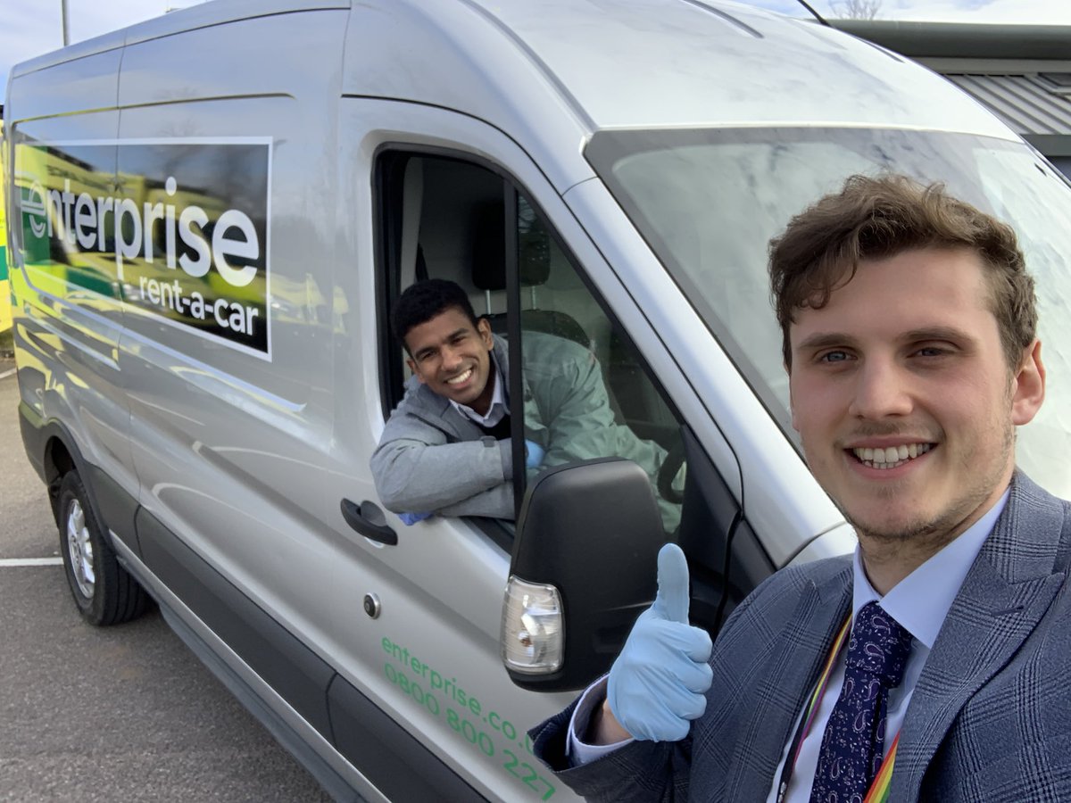 Simultaneously providing our frontline hero’s with crucial transport while getting <a href="/DamascenoVinnie/">Vinnie Damasceno</a> hired as a Topman model! #KeepBritainMoving <a href="/JaneneScurfiel1/">Janene Scurfield</a> <a href="/AEKLHR/">Alyssa Kreutzer</a> <a href="/C4Jilly/">Jack Jillings</a> <a href="/georgtrupia/">Georgia Trupia ERAC</a> <a href="/Sophie_betts90/">Sophie</a> <a href="/lucybrooks12/">Lucy Brooks</a> <a href="/Smith_Erac18/">Jessica smith</a> <a href="/RosieWigleyERAC/">Rosie Wigley</a> <a href="/joeriichardson/">Joe Richardson</a> <a href="/phoebej60/">Phoebe J Johnson ERAC</a>