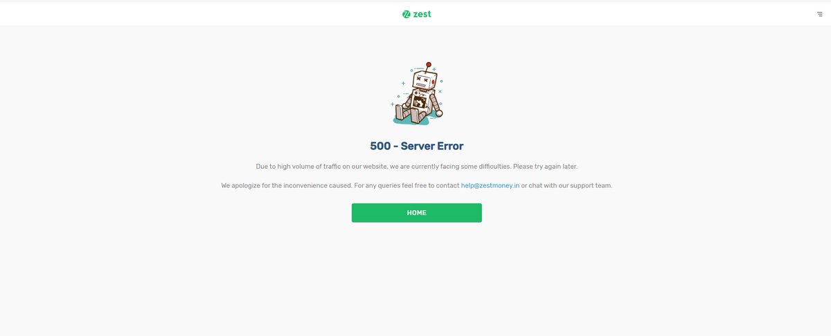 PvRamprasath's tweet photo. @ZestMoney why its happening when i try to take an voucher from you https://t.co/w6MuPC5Mp0