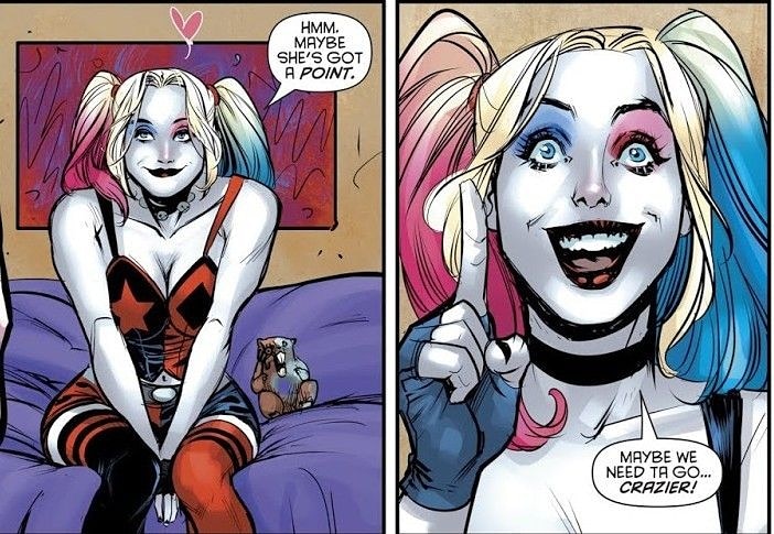 #HarleyQuinn. 