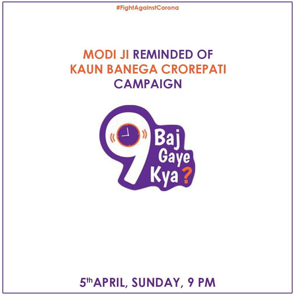 KimikdotMedia's tweet photo. We support the Kaun Banega Crorepati campaign. Let's fight corona together. #gocorona #lockdownindia https://t.co/YRl0lx8iuM