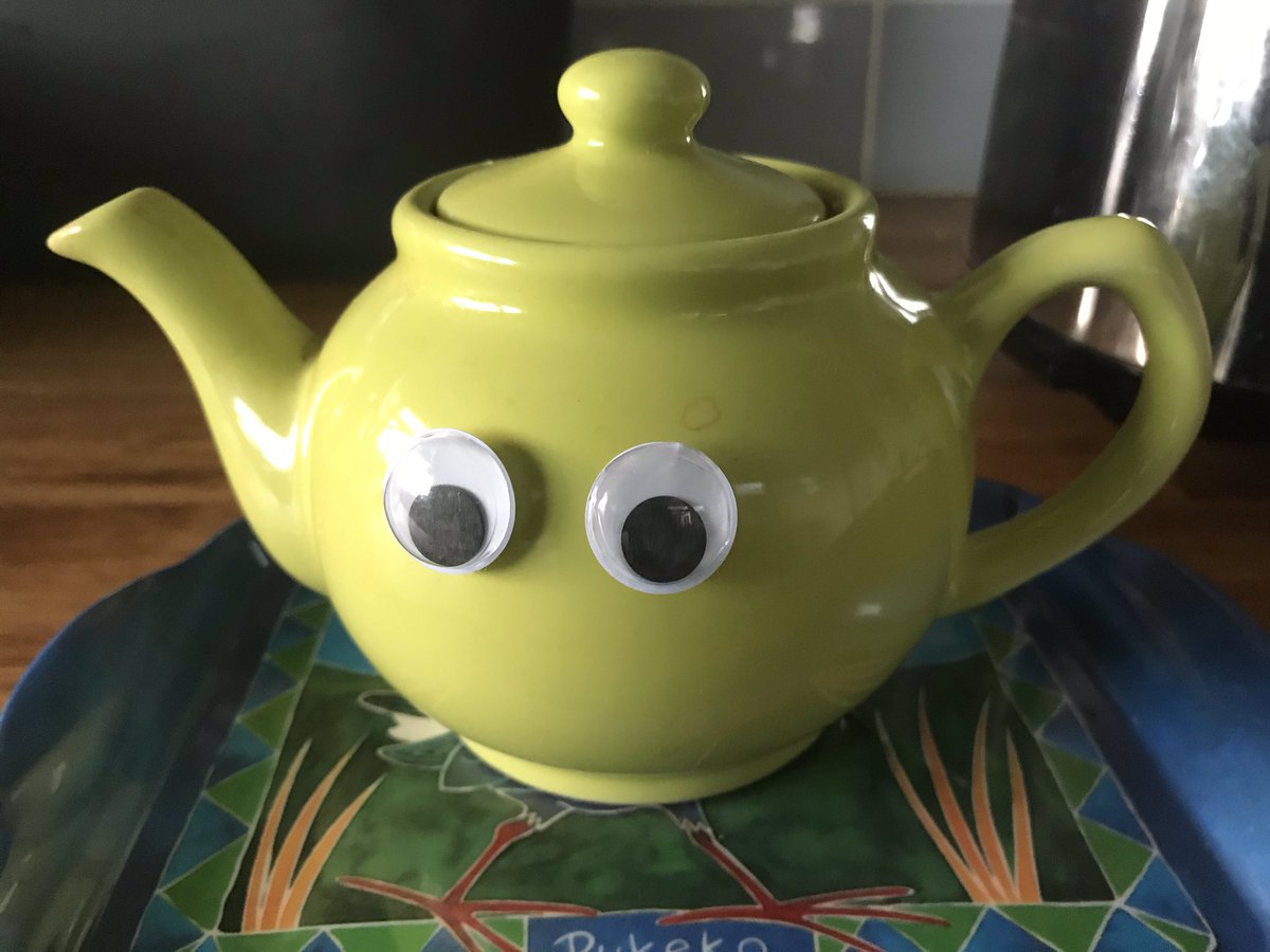 I’m a little googly teapot 